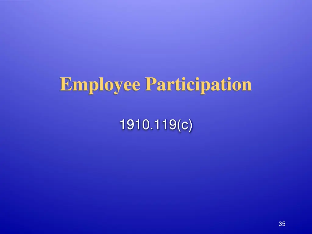 employee participation