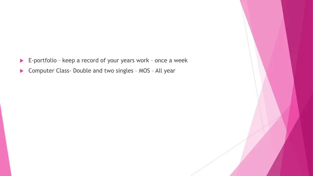 e portfolio keep a record of your years work once