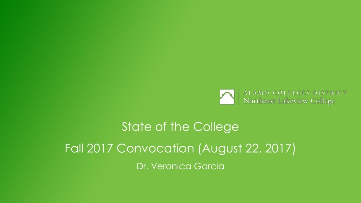 state of the college