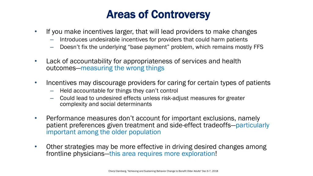 areas of controversy areas of controversy
