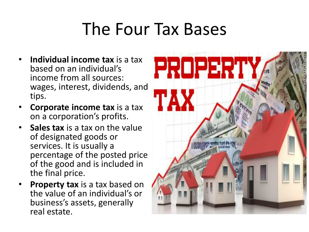 the four tax bases