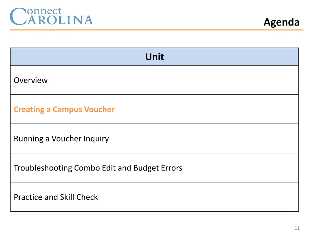 agenda 1