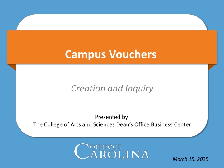 campus vouchers