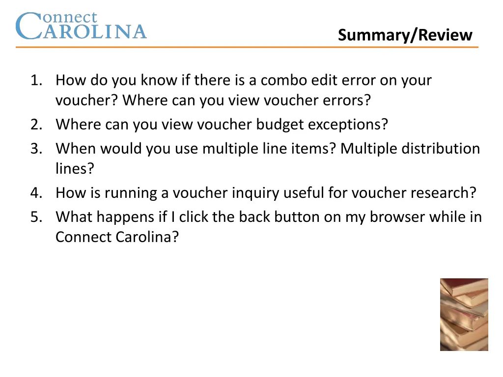 summary review