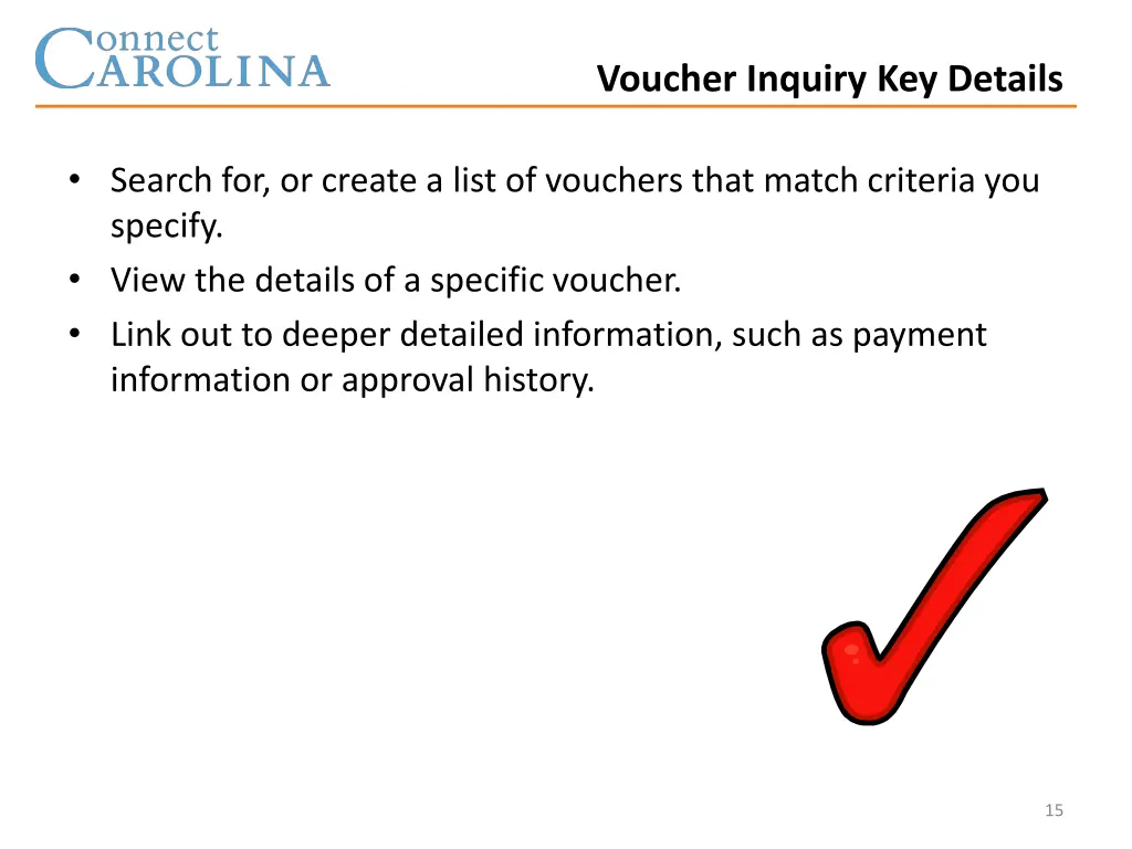voucher inquiry key details
