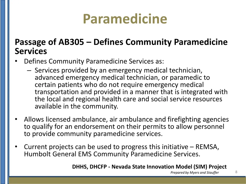 paramedicine
