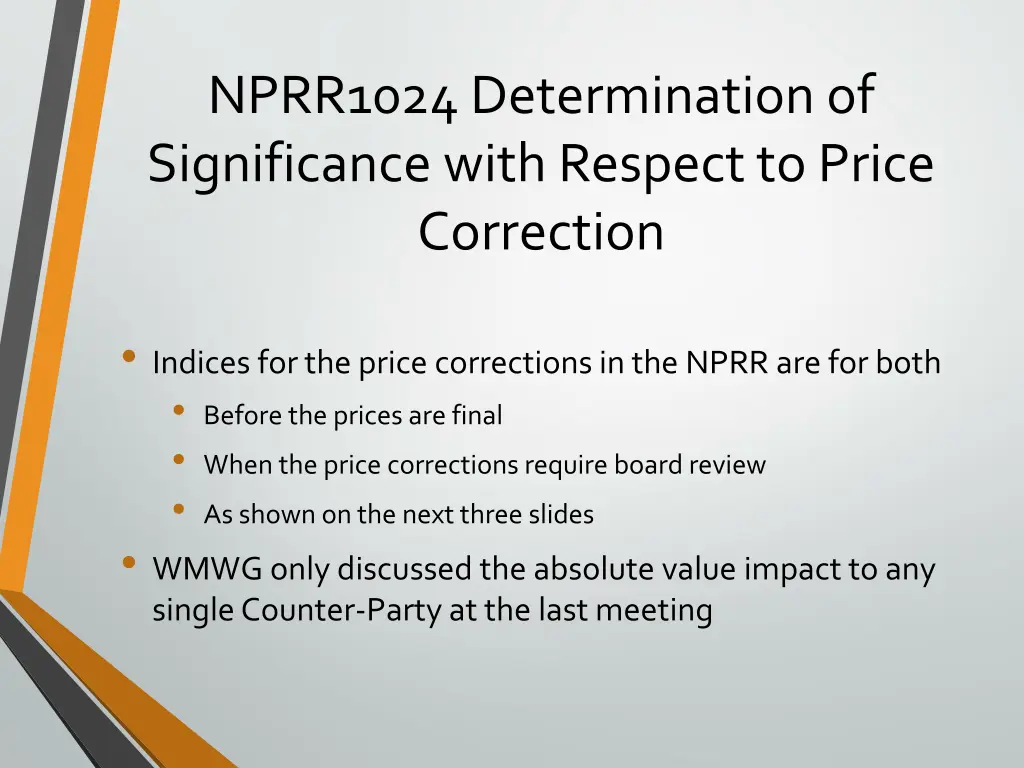 nprr1024 determination of significance with 1