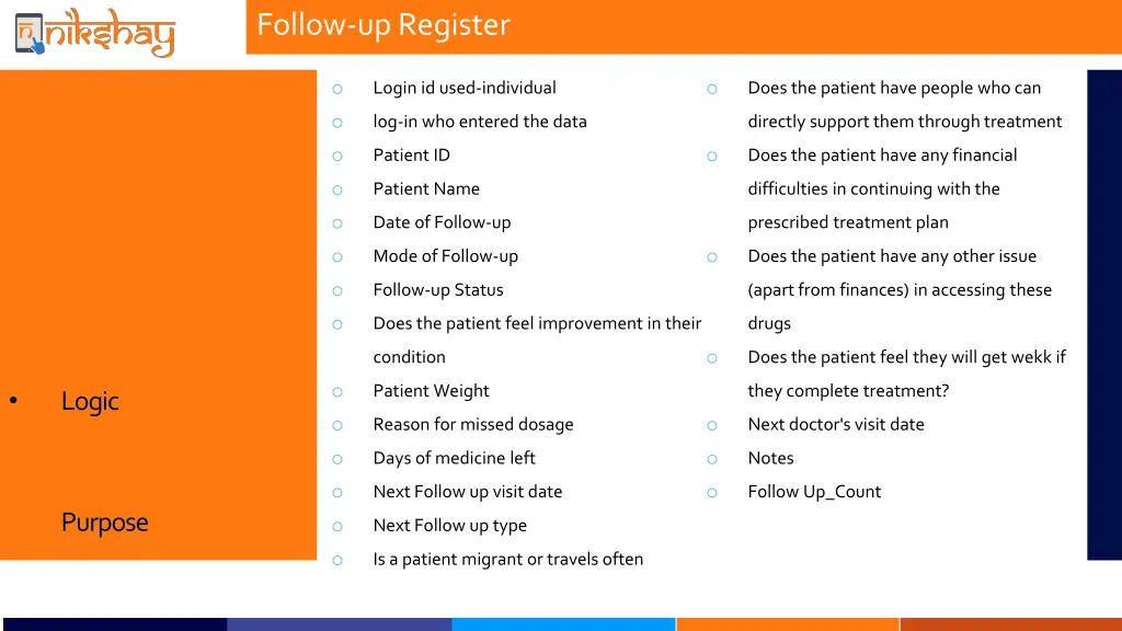 follow up register
