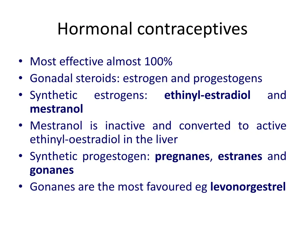 hormonal contraceptives 1