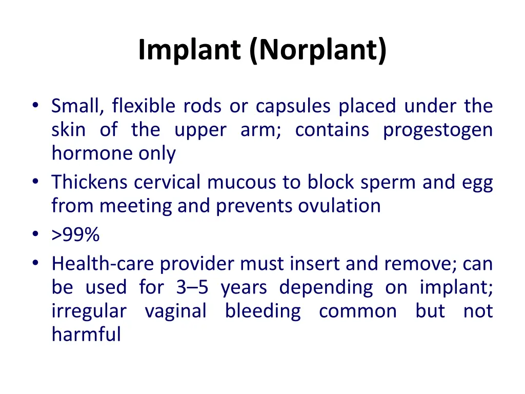 implant norplant