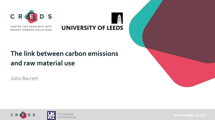 the link between carbon emissions