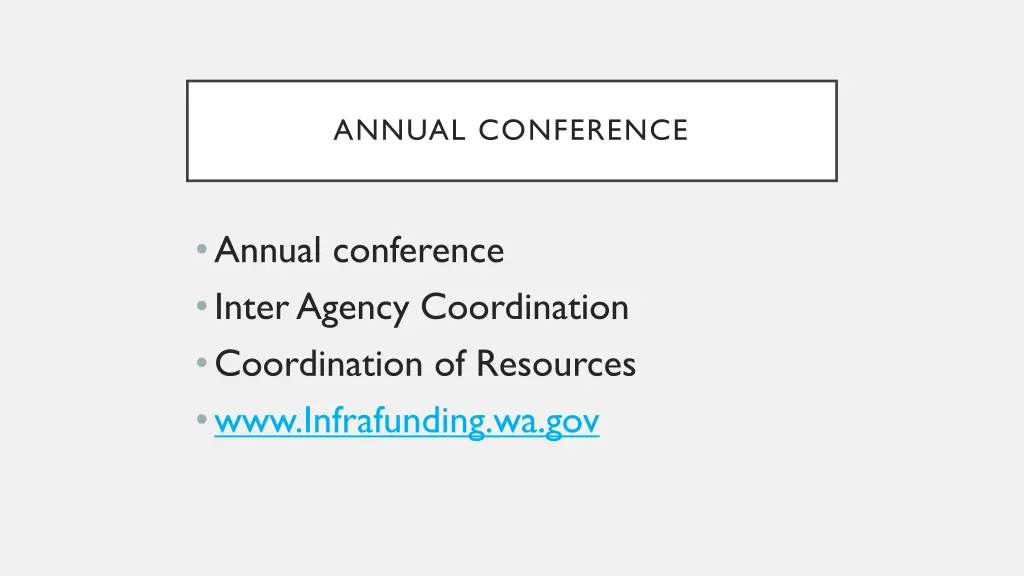 annual conference