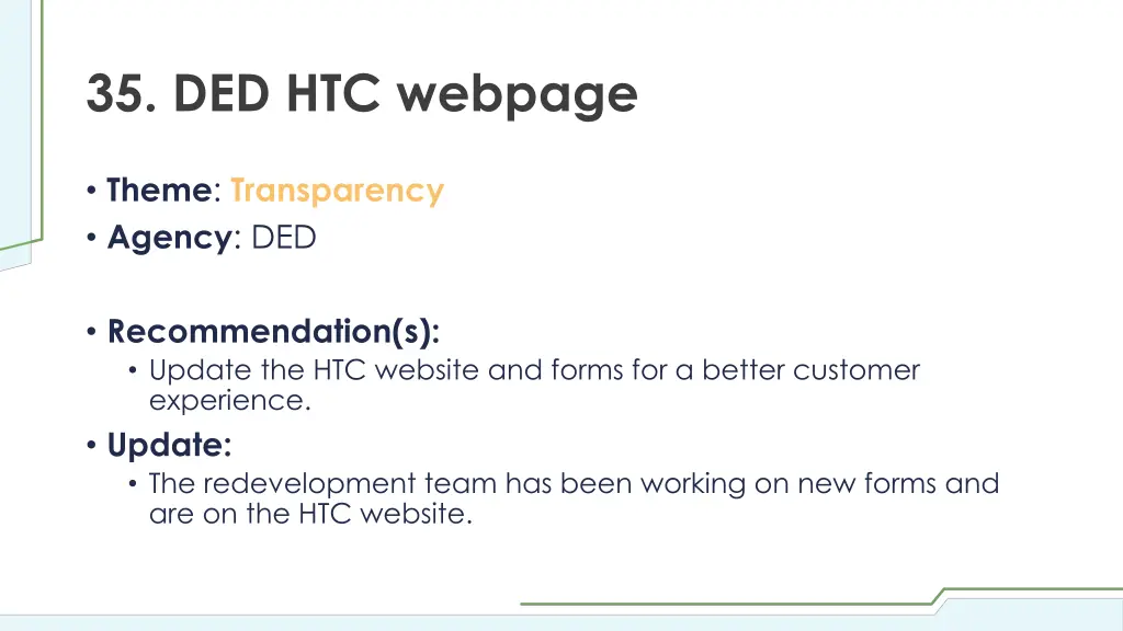 35 ded htc webpage