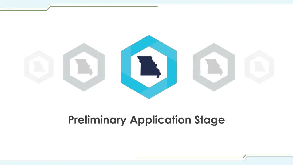 preliminary application stage