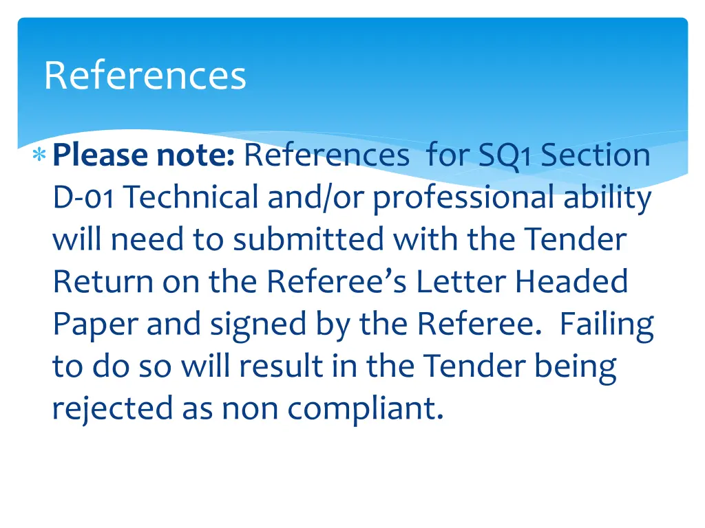 references