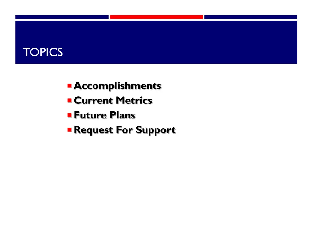 topics