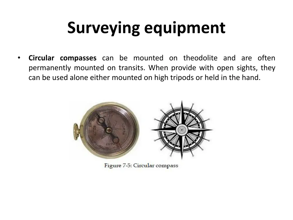 surveying equipment 5