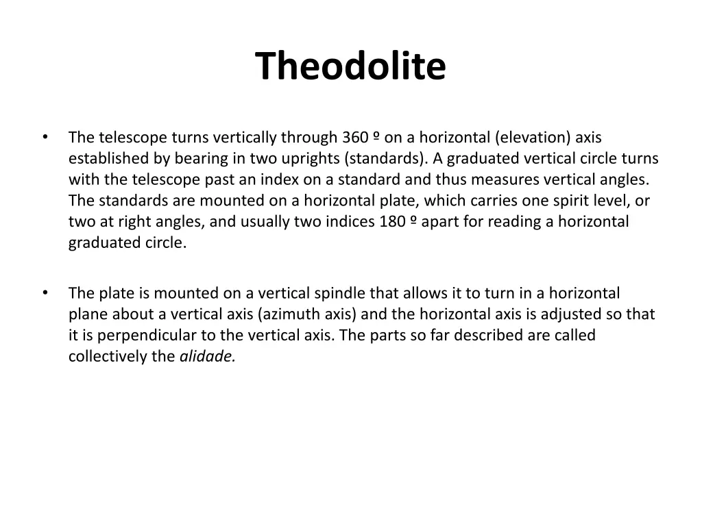 theodolite 1