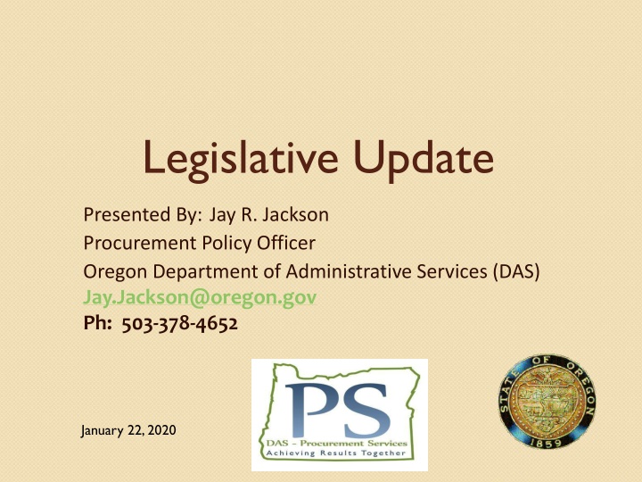 legislative update
