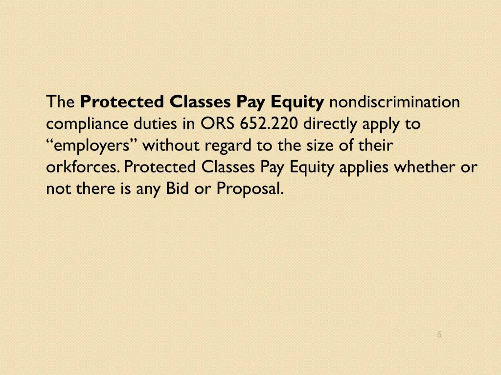 the protected classes pay equity