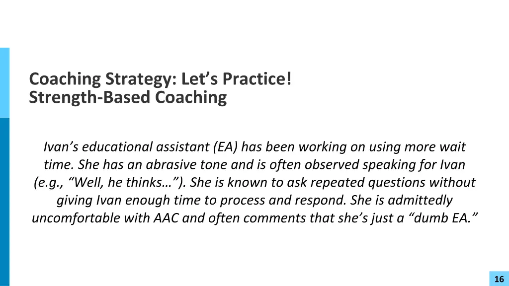 coaching strategy let s practice strength based