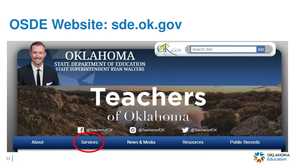 osde website sde ok gov