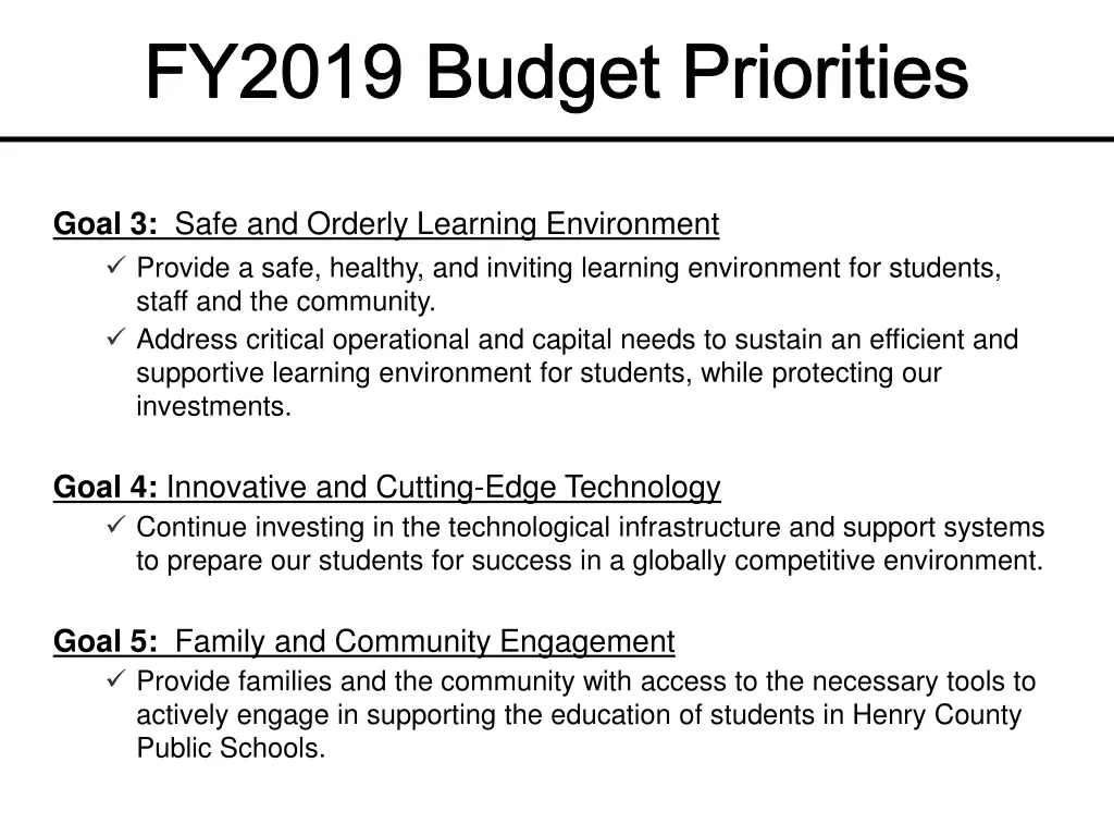 fy2019 budget priorities 1