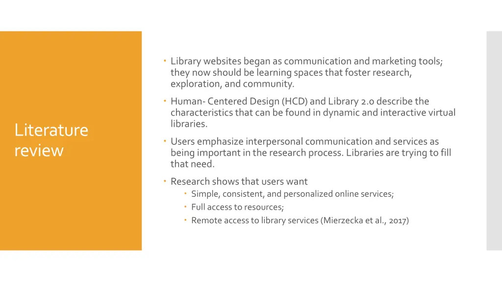 library websites began as communication