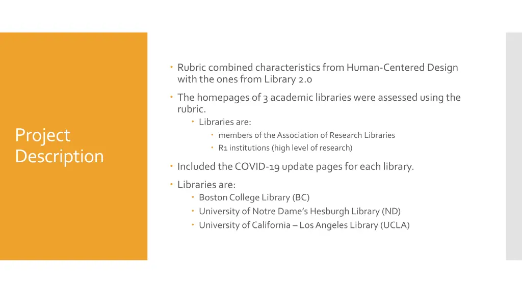 rubric combined characteristics from human