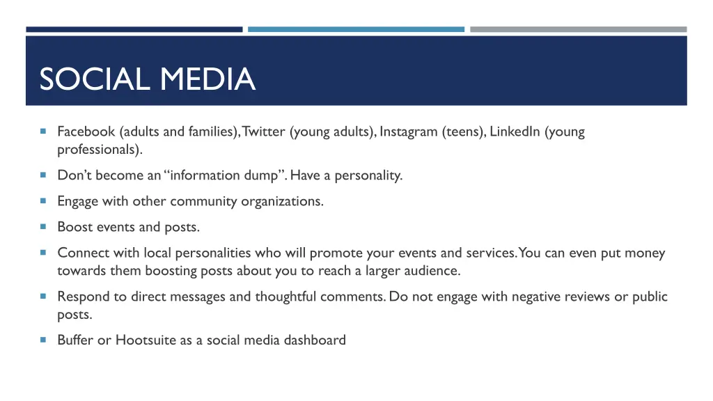 social media