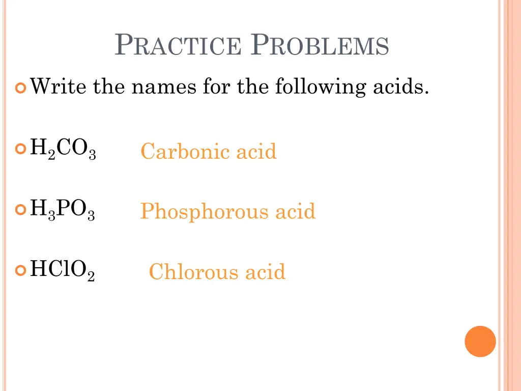 p ractice p roblems 2