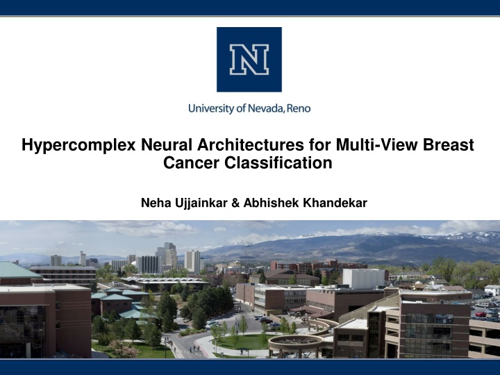 hypercomplex neural architectures for multi view