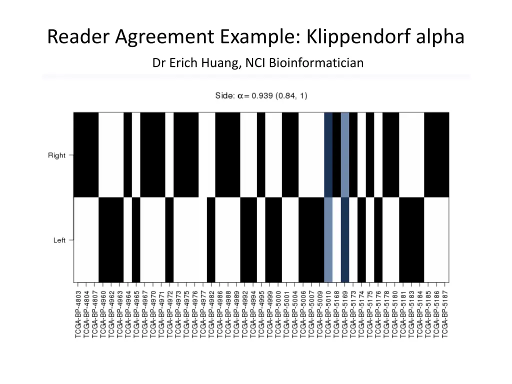 reader agreement example klippendorf alpha