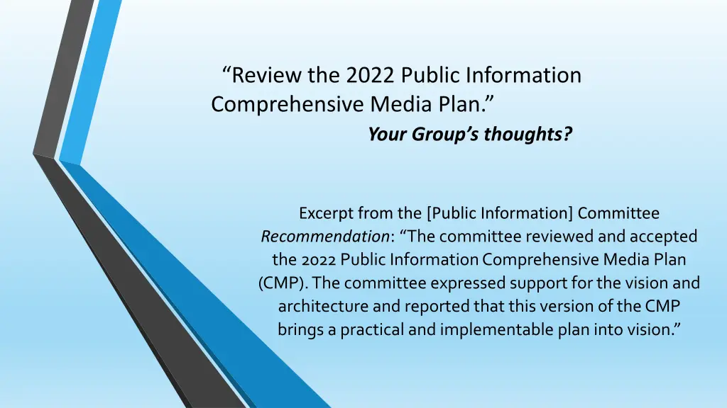 review the 2022 public information comprehensive