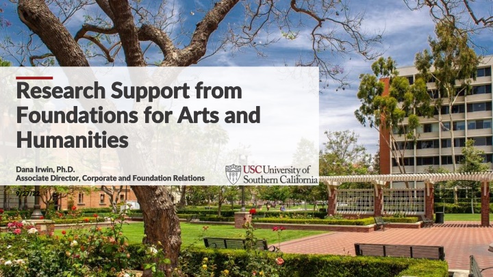 research support from research support from