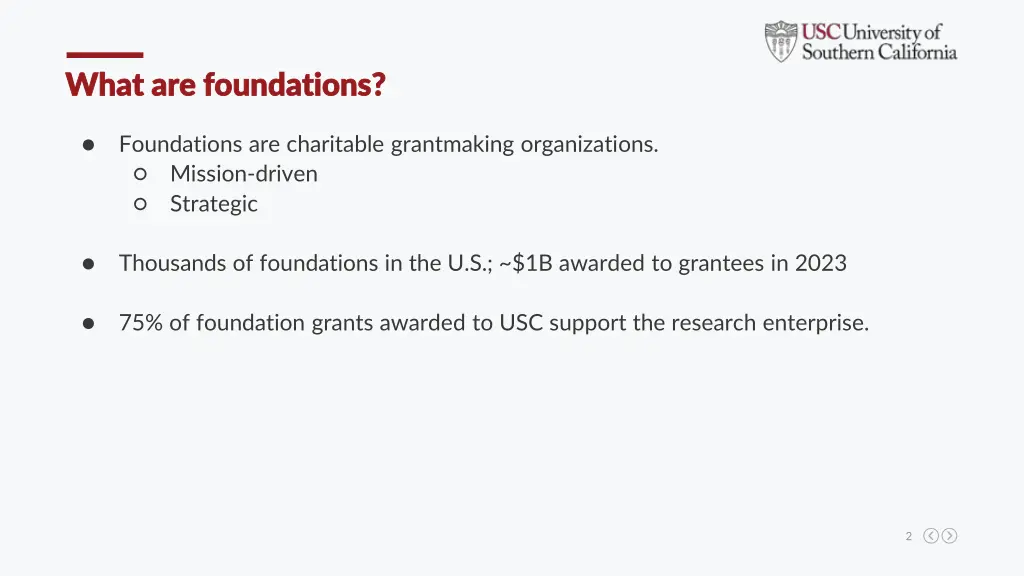 what are foundations what are foundations