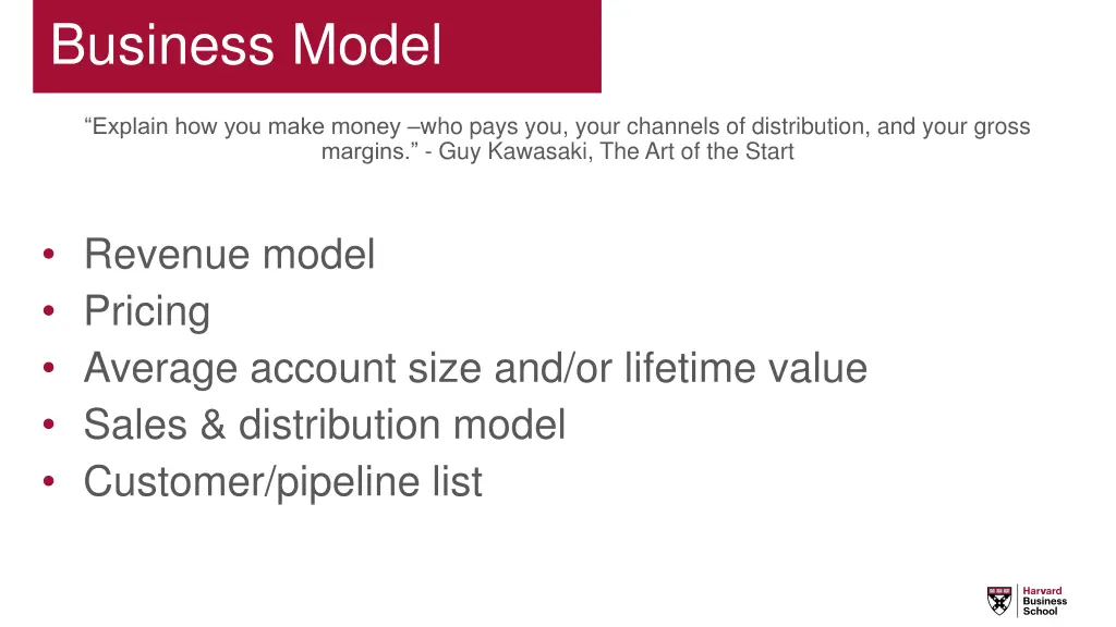 business model