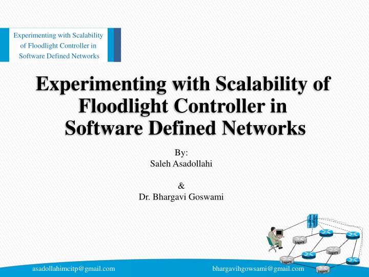 experimenting with scalability of floodlight