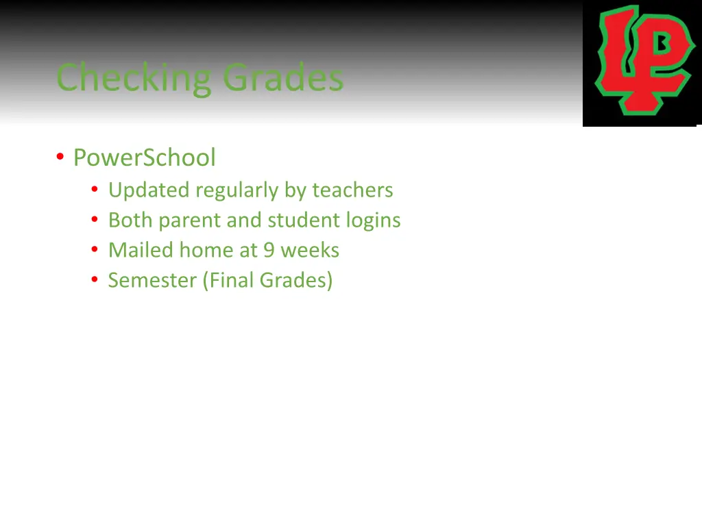 checking grades