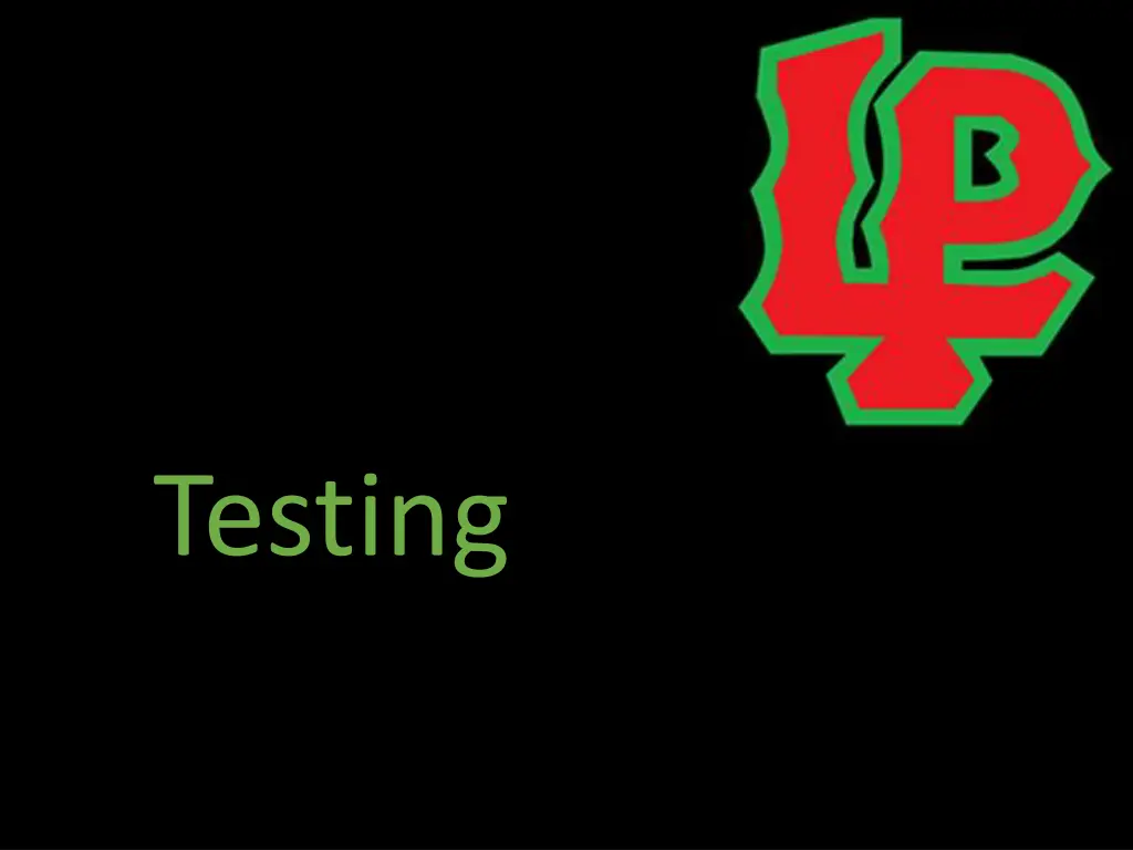 testing