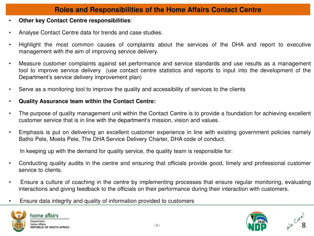 roles and responsibilities of the home affairs 2