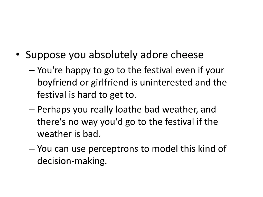suppose you absolutely adore cheese you re happy