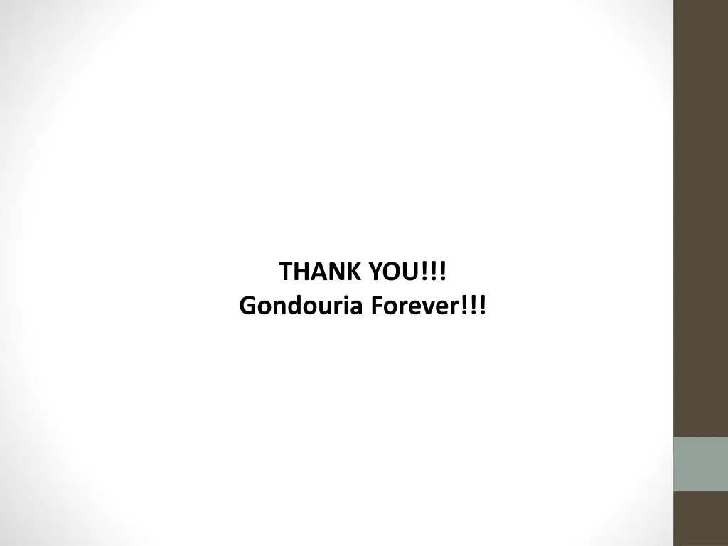 thank you gondouria forever