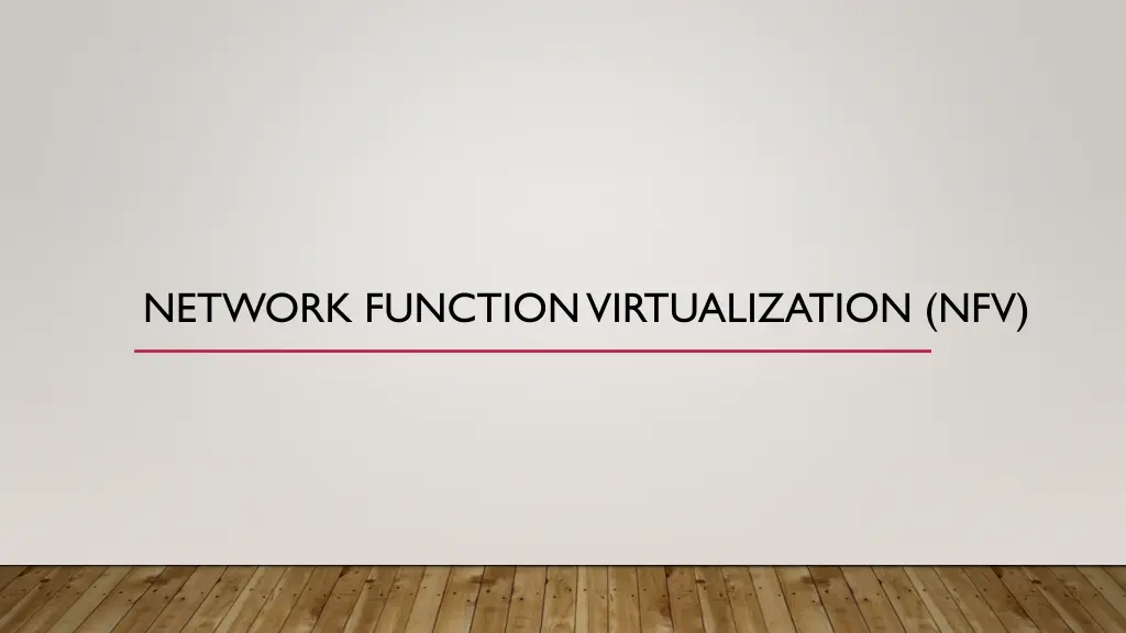 network function virtualization nfv