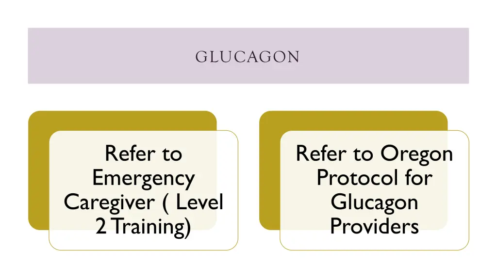 glucagon