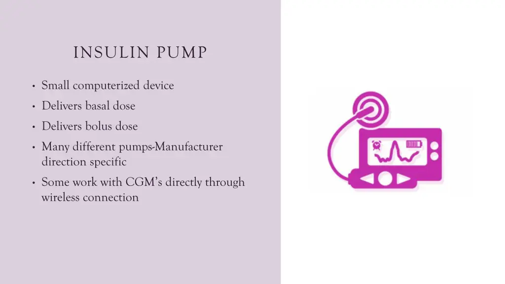 insulin pump