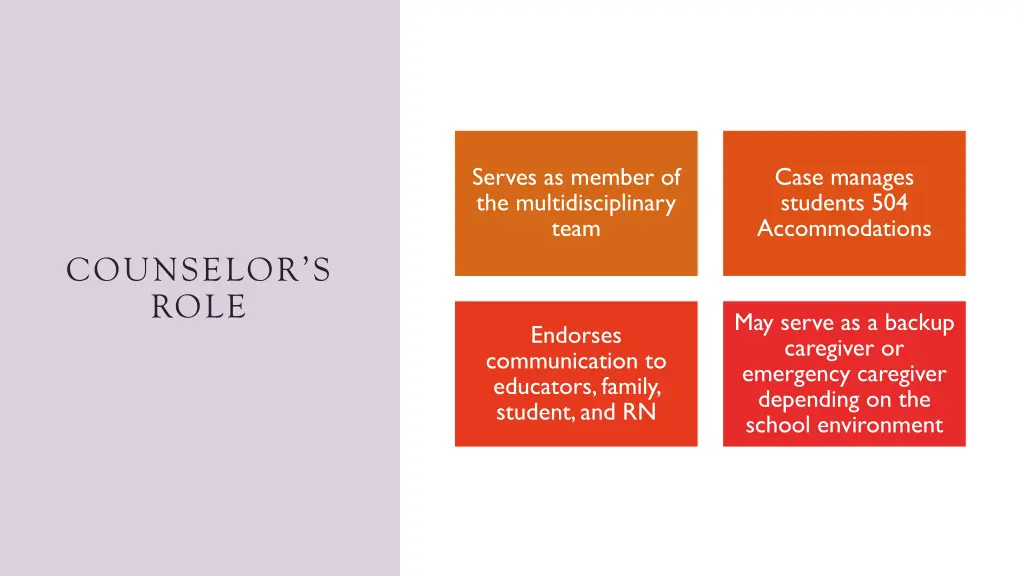 serves as member of the multidisciplinary team