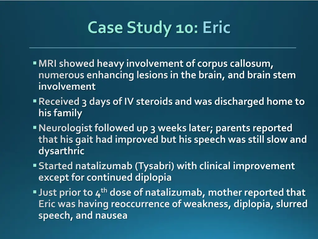 case study 10 eric 1