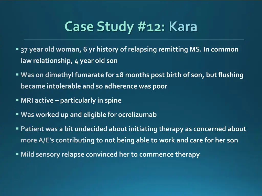 case study 12 kara