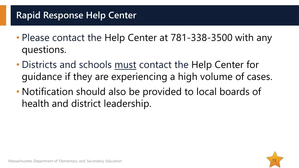 rapid response help center